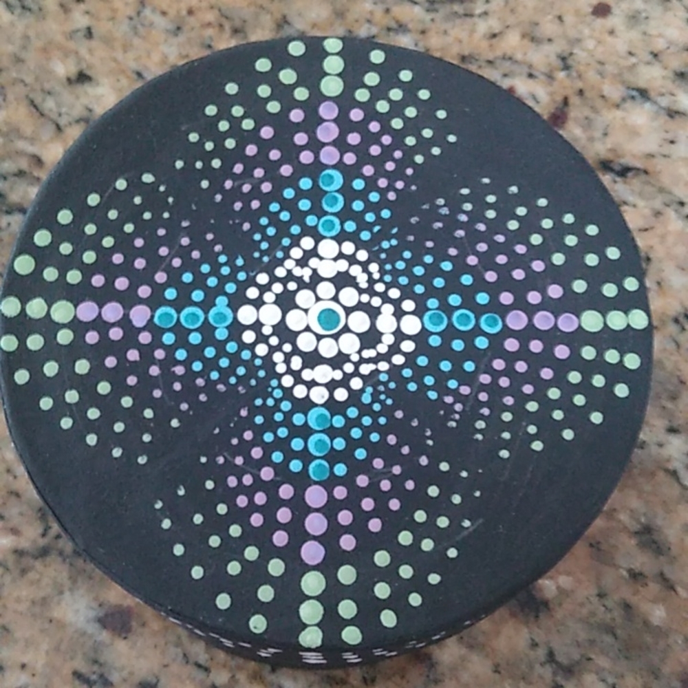 Hand Painted Mandala Box